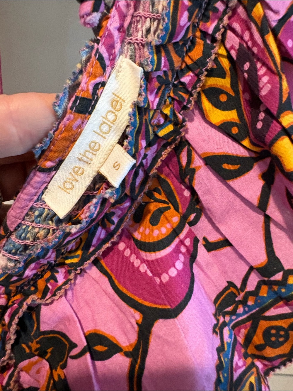 LOVE THE LABEL
Zephyr Top In Sam Raspberry In Pink S - Picture 9 of 9
